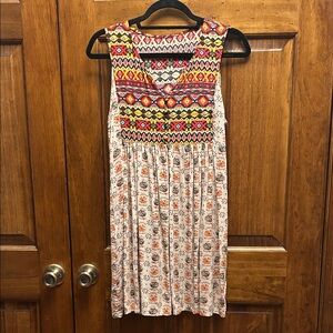 Umgee Multicolor Sleeveless Dress